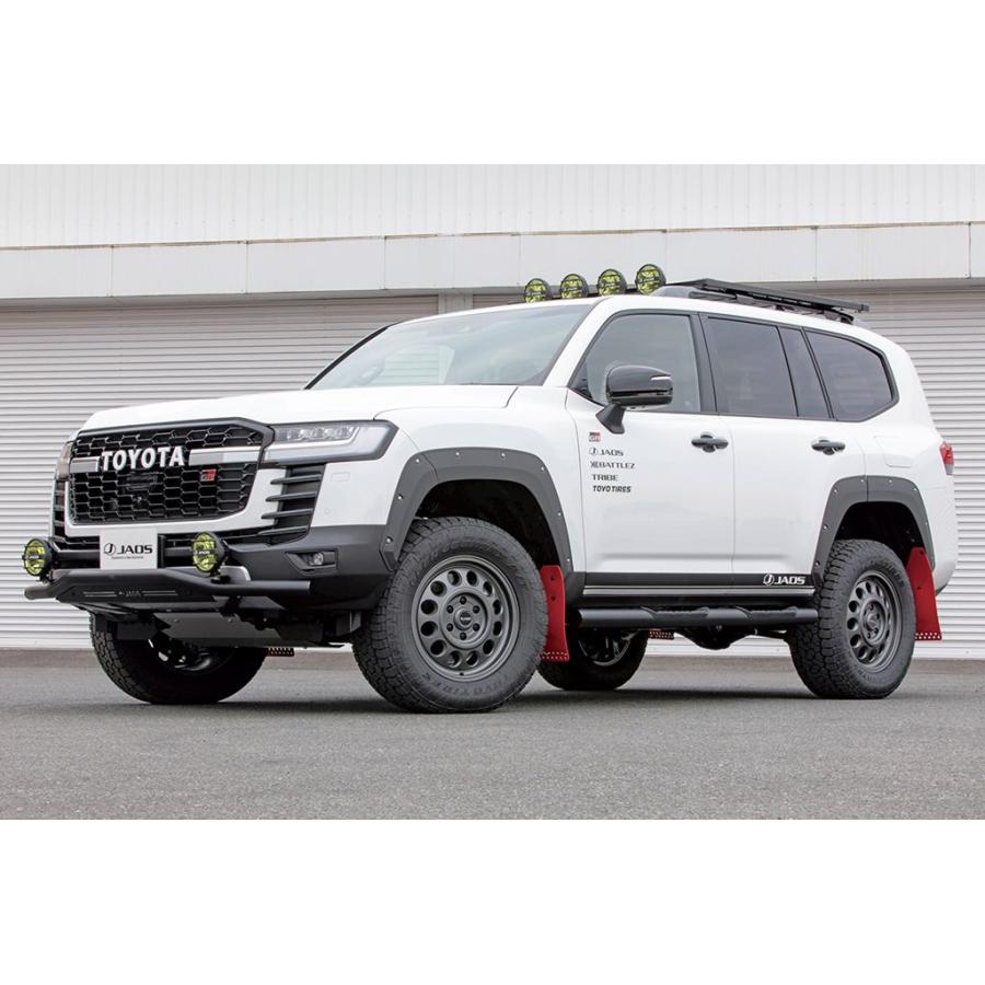 JAOS サイドステップ ブラック ランドクルーザー 300系 VX / AX / GX