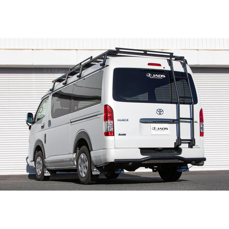 JAOS（ジャオス） リヤラダー AL ワイド ミドルルーフ用 ハイエース