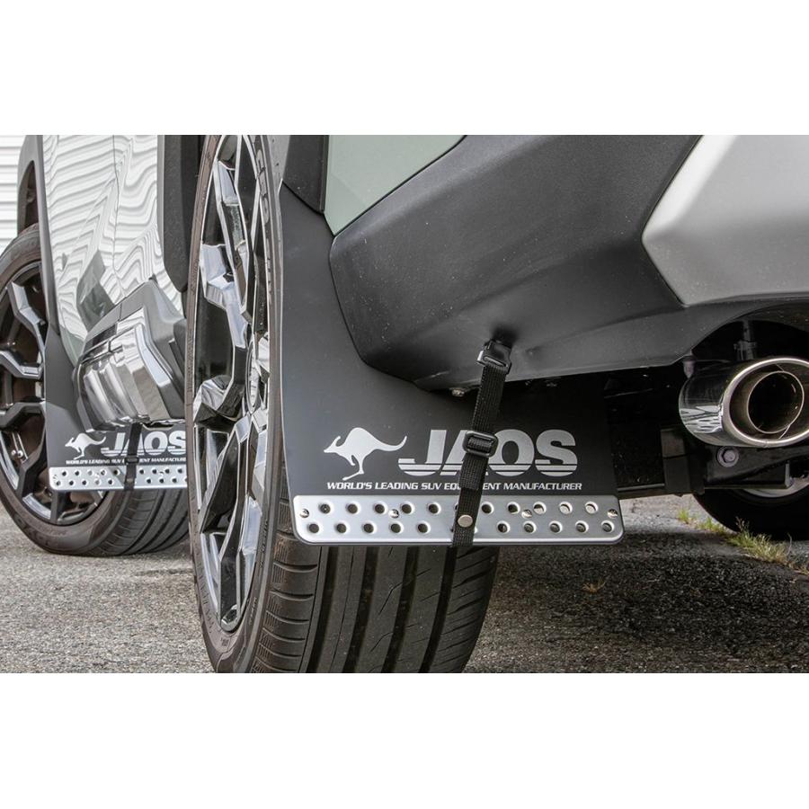 JAOS（ジャオス） マッドガードIII リヤセット ブラック RAV4 50系