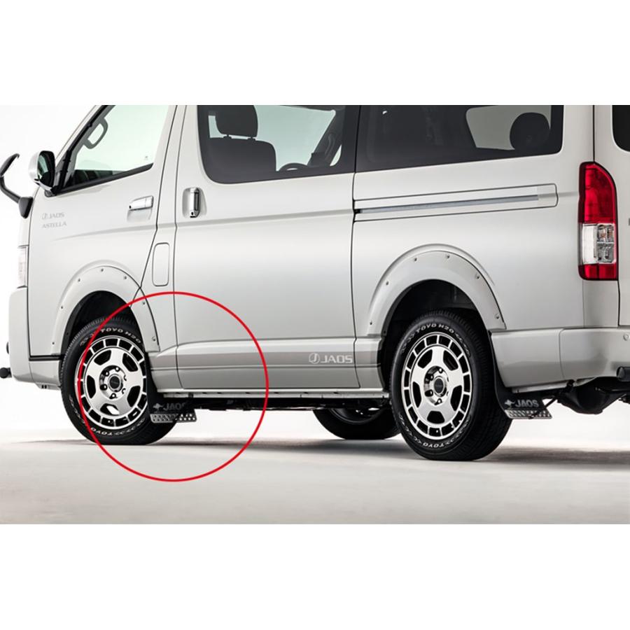 JAOS（ジャオス） マッドガードIII フロントセット ブラック