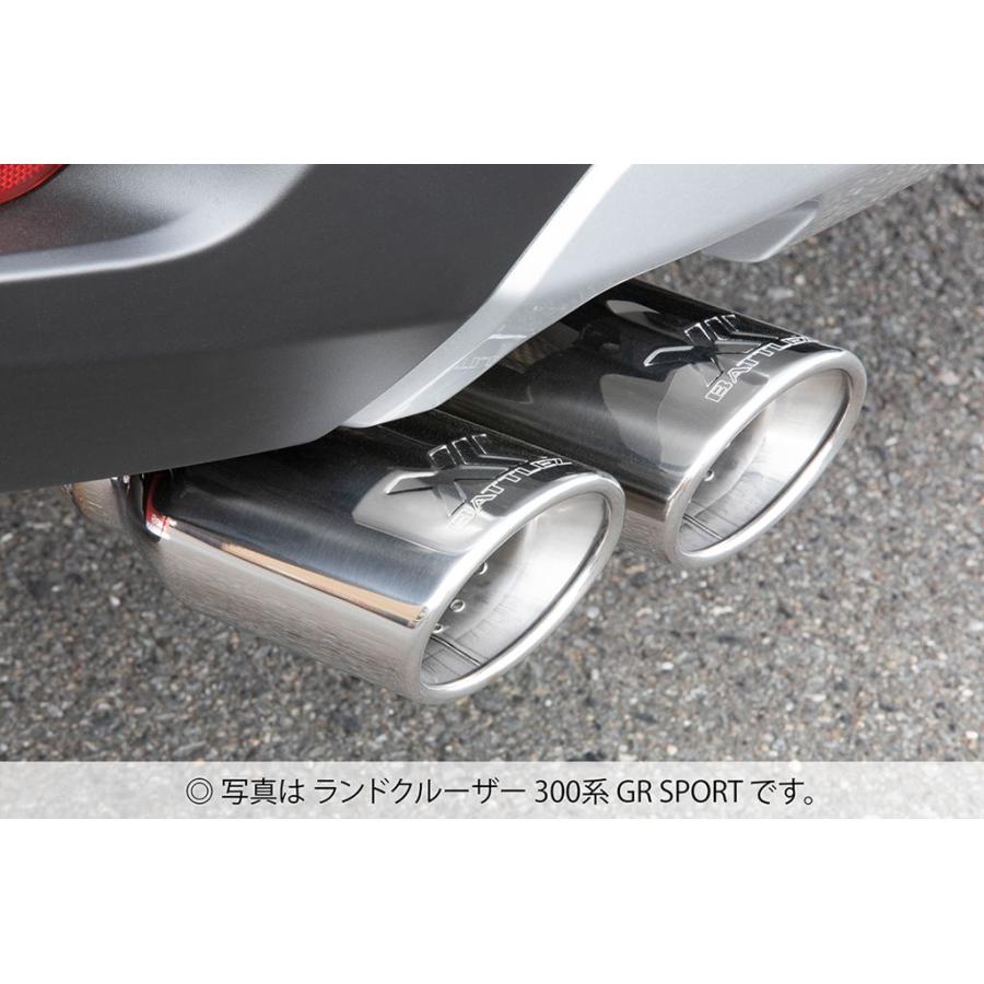 JAOS BATTLEZ マフラー ZS-2 ディーゼル車用 ランドクルーザー 300系