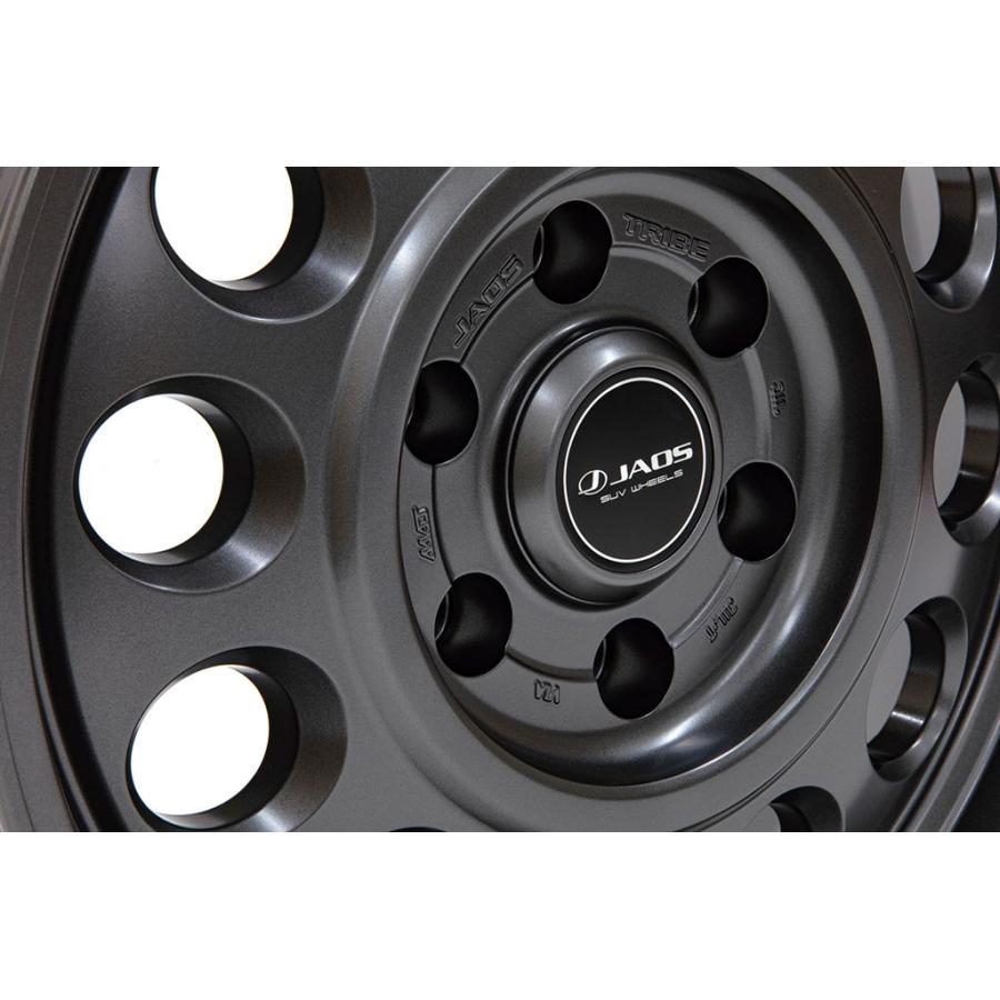 JAOS（ジャオス） トライブ 18x8.5J 6H 139.7 +55 マットガン