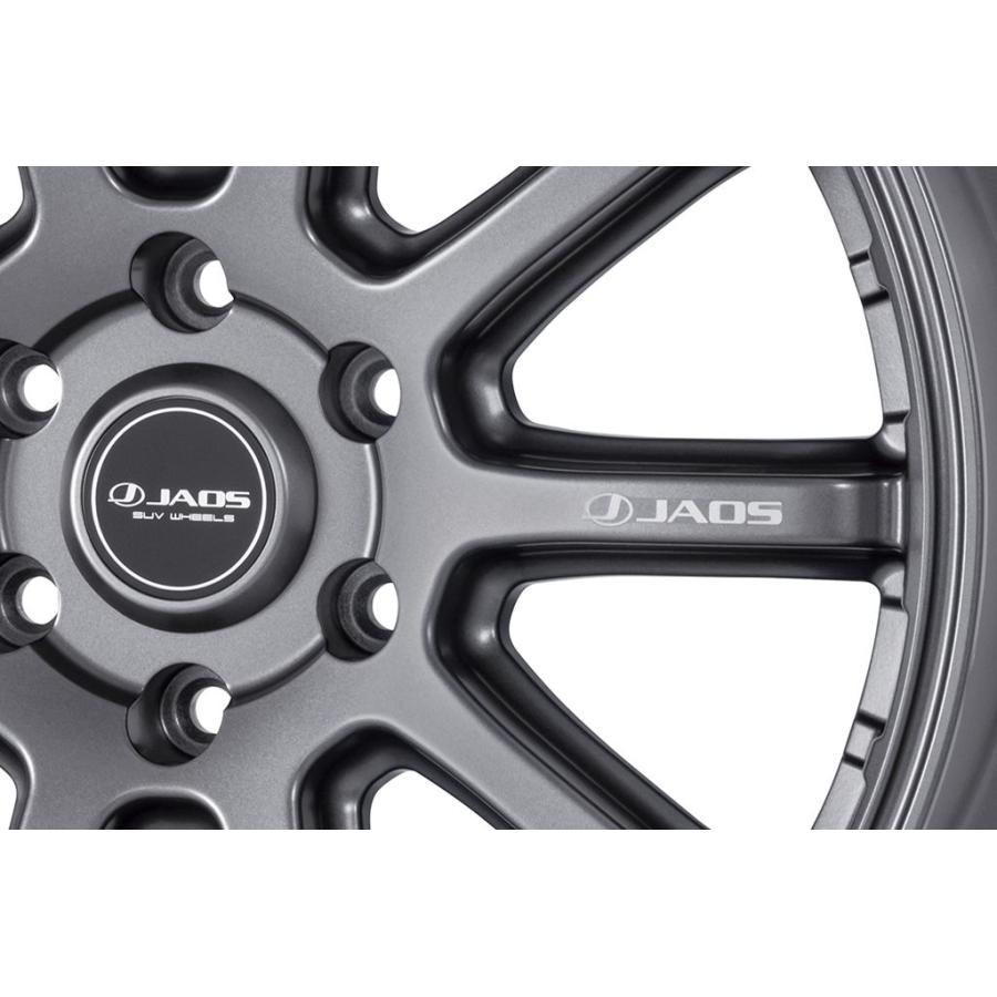 JAOS（ジャオス） トライブクロス 20x9.0J 6H 139.7 +55 マットガン