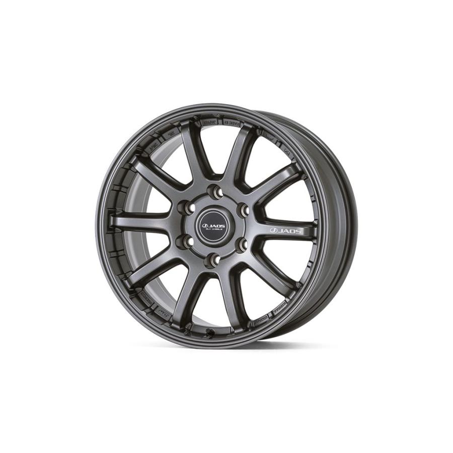 JAOS TRIBE CROSS 18×8.5J+41 6H139.7 マットガンメタリック