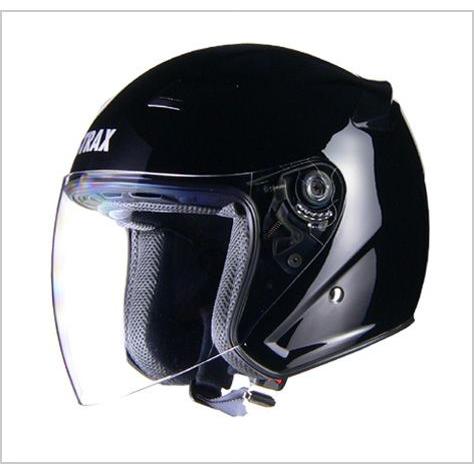 リード工業 【リード工業】 STRAX SJ-8 ジェットヘルメット ブラック