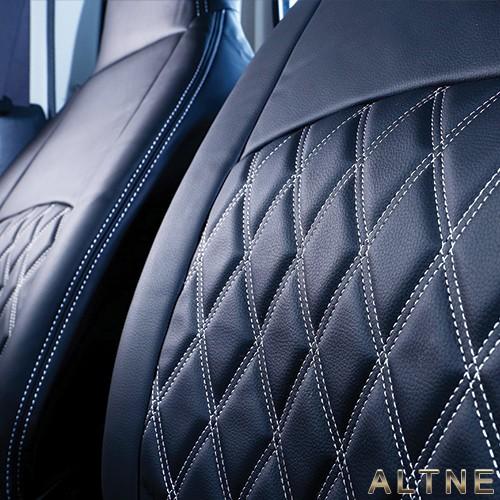 サンバートラック グランドキャブ シートカバー アルトネ 本革調 ダイヤキルト シートカバー ALTNE キルティング | SCREATE | 01