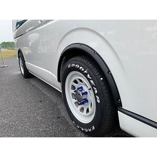 ハイエース200系 20mm オーバーフェンダー タイプ2 : エスクリエイト