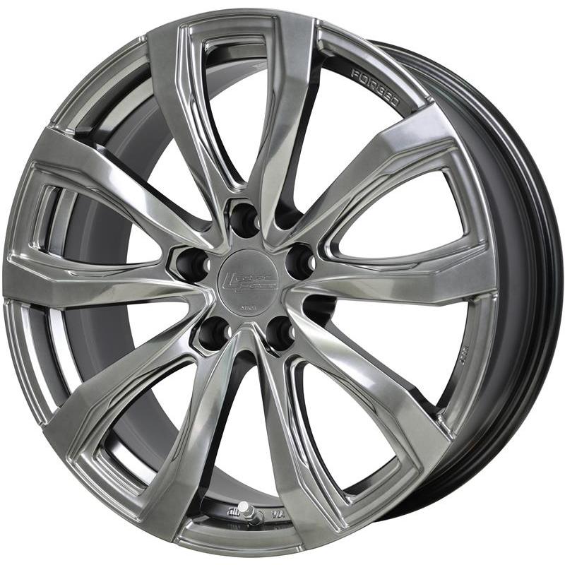 シュティッヒ レグザス フォージド FS-01 ホイール1本 18x7.5 +35 114.3 5H ハイパーシルバー(HS) | 