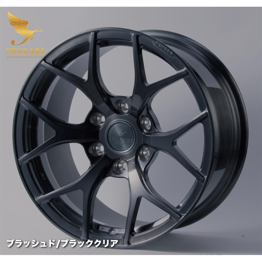 フェガーリ ホイール 18x9.0 +25 139.7 6H M12 ブラッシュド/BK