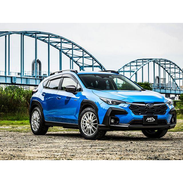 MIDホイールズ SQ27 ホイール1本 15x6.0J 5H 114.3 +52 メタリックブラック/15インチの画像