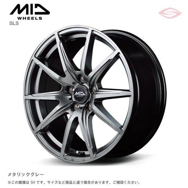 マルカサービス MIDホイールズ SLS ホイール1本 17x7.0J 5H 100 +50