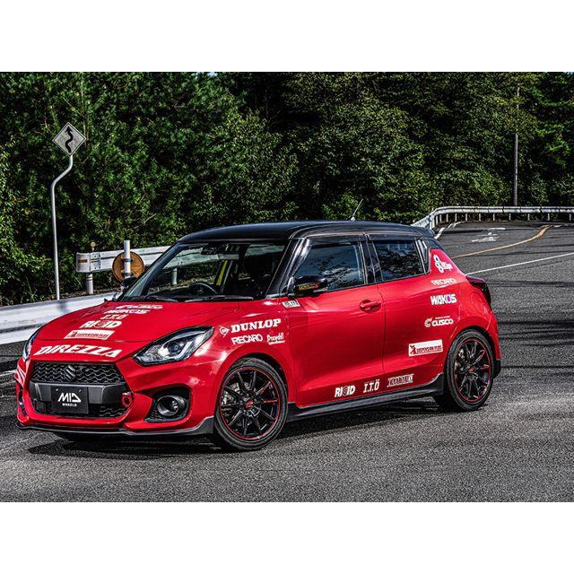 マルカサービス MIDレーシング R25 プラス ホイール1本 18x8.0J 5H 100