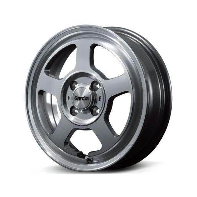 マルカサービス MIDホイールズ ガルシア シカゴ5 ホイール1本 14x5.5J