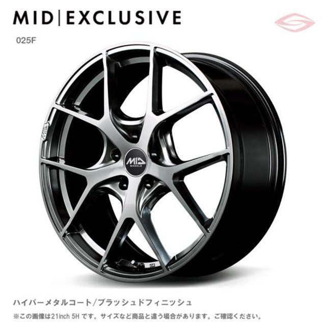 マルカサービス MIDエクスクルーシヴ 025F ホイール1本 21x8.0J 5H