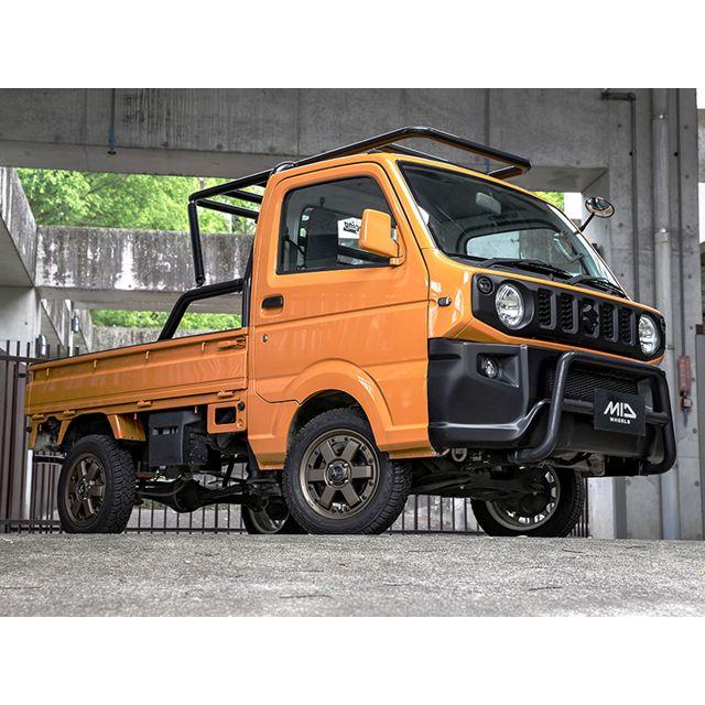 マルカサービス - ナイトロパワー M6 鉄道車両壜 銀輪1本 17x8.0J 6H 139.7 +20 GBK 火器黒いこと/17in