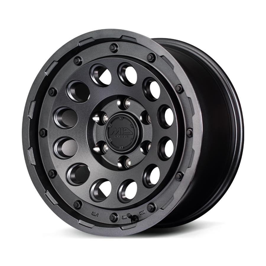 マルカサービス MIDオフロード H12 ホイール1本 17x8.5J 6H 139.7 0