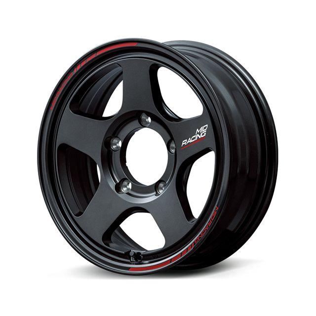 SUZUKIホイール J17×MT450 日本製 マルカサービス MIDホイールズ TR50 ホイール1本 15x7.0J 4H 100 +35