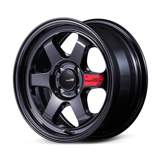 マルカサービス MIDレーシング R06 ホイール1本 15x5.0J 4H 100 +45