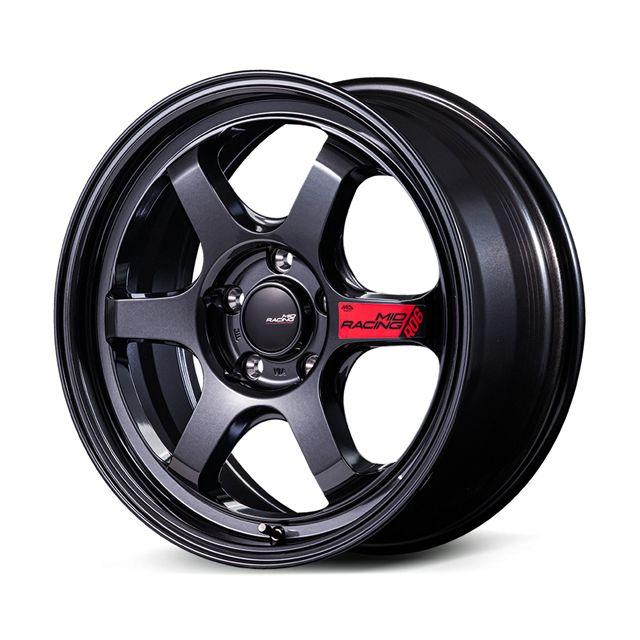 マルカサービス MIDレーシング R06 ホイール1本 17x7.5J 5H 100 +40