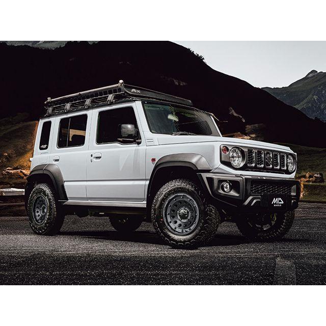 ナイトロパワー H12 ショットガン ホイール1本 18x8.0J 6H 139.7 +55 BB バレルブラック/17インチの画像