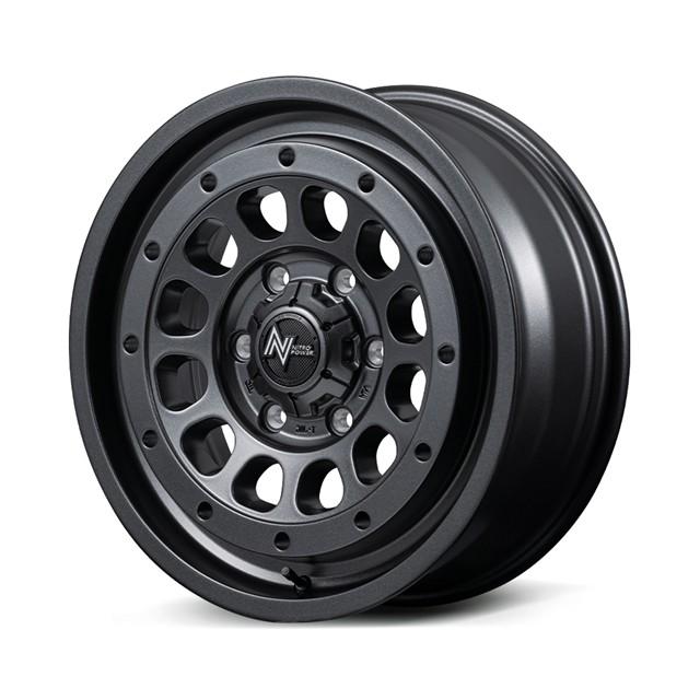 マルカサービス ナイトロパワー R12 ハウザー ホイール1本 12x4.00B 4H
