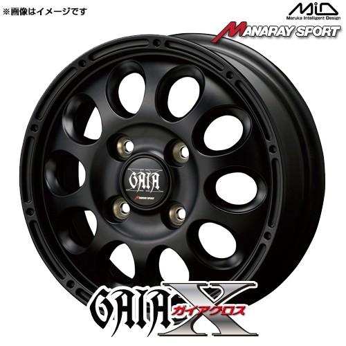 マルカサービス ガイア クロス ホイール1本 12x3.5 +45 100 4穴 マルカサービス ガイア クロス ホイール1本 12x3.5 +45 100 4穴