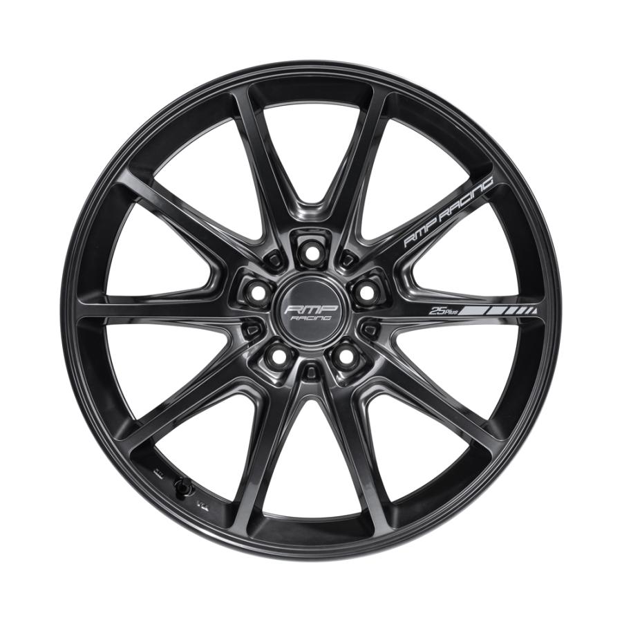 マルカサービス RMP Racing R25 plus ホイール1本 17x7.0 +48 100 5H(ディープチタンシルバー ...