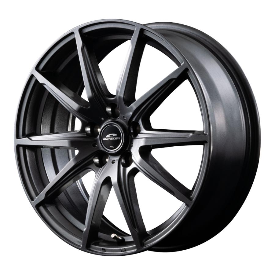 シュナイダー アルミホイール 215/45R17 / 7J +50 100 5H 4本 タイヤ9部山