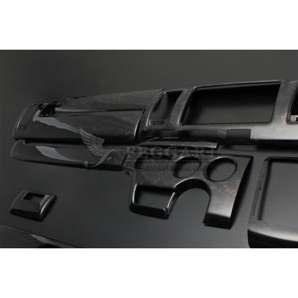 フェガーリ　インテリアパネル　黒木目 ハイエース　DX　標準　4型以降～ FEGGARI（フェガーリ） ハイエース/レジアスエース 200系 4型以降 標準