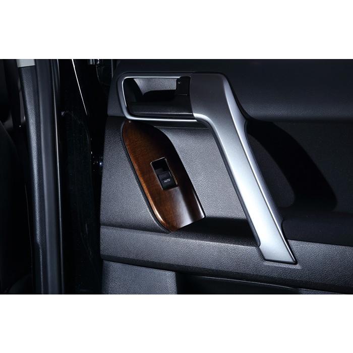 ランクルプラド150 インナードアハンドル（ウッド塗装） Amazon.co.jp