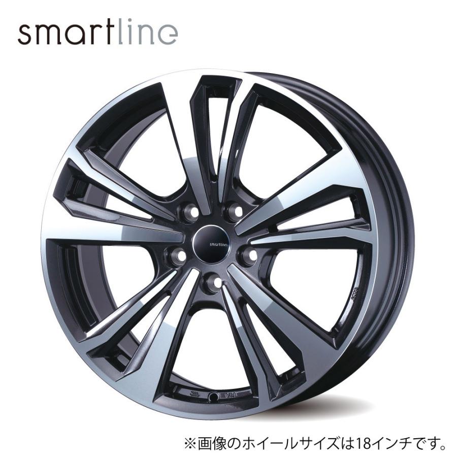 MA まとめ売り smartline スマートライン 365 中古ホイール 4本 7J 17インチ PCD100 4
