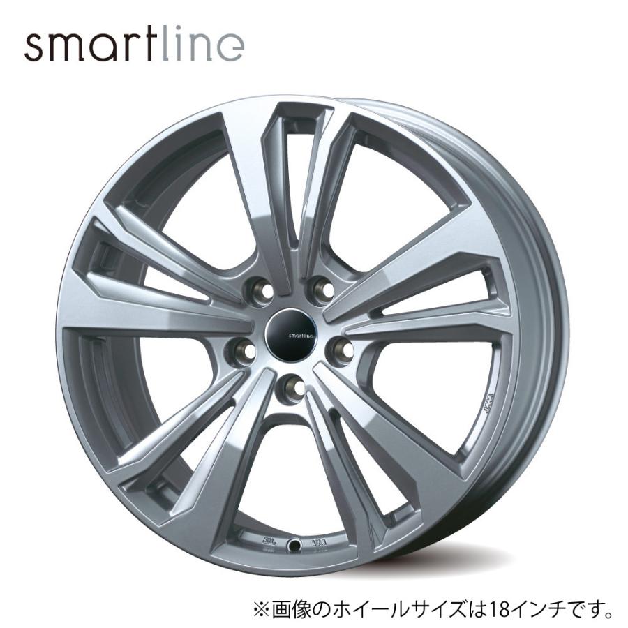 TAS スマートライン 365 ホイール1本 18x7.5J 5H 108 +45 シルバー