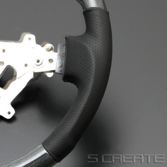 キャラバン NV350 DX 2012年6月〜2022年7月 スポーツタイプ ウッドコンビステアリング 【黒木目】 / steering ...