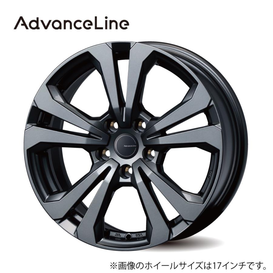 TAS アドバンスライン SV-1 ホイール1本 17x7.0J 5H 110 40 ガン