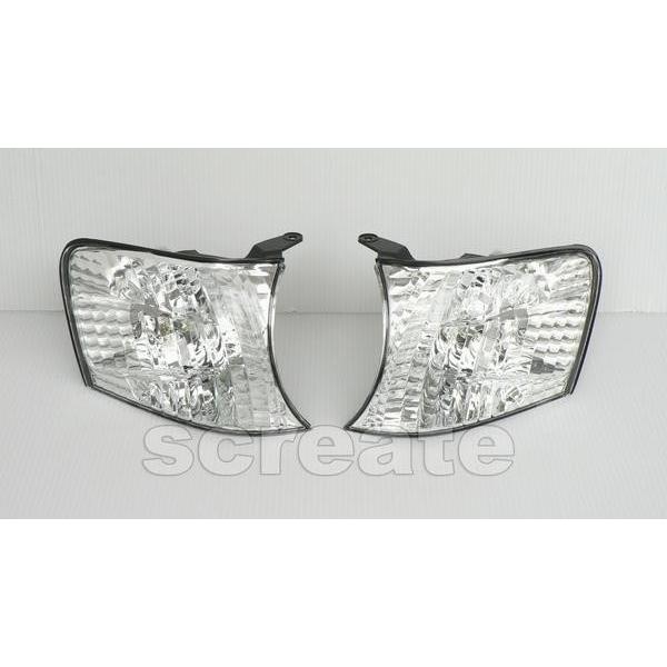 チェイサー (JZX100系) クリスタルコーナーレンズ クリアタイプ クリアワールド/CLEARWORLD