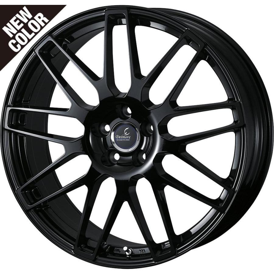個人宅直送可 デルモアLC.S アルミホイール1本 18x7.5J 5H 114.3 36