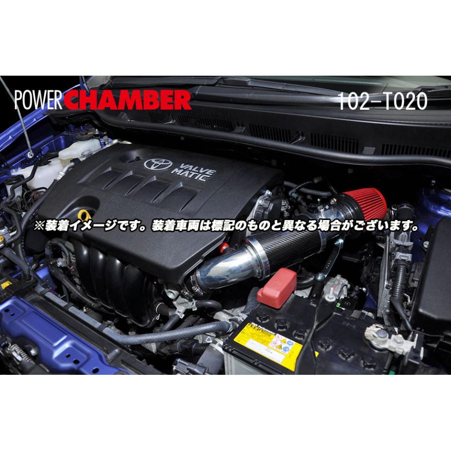 零1000 パワーチャンバー TYPE-2 ウィッシュ DBA-ZGE20G 2ZR-FAE ライトブルー/エアクリーナー | 零1000 | 01