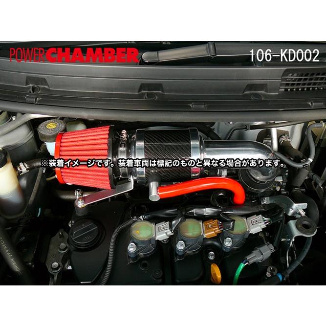 零1000 パワーチャンバー K-Car ミラ DBA-L275S KF-VE NA ブルー/エア 