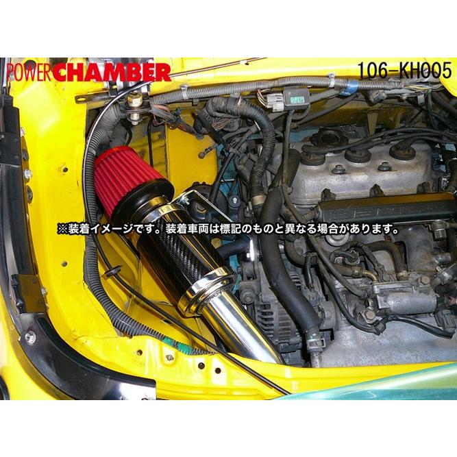 零1000 パワーチャンバー K-Car ビート(E-PP1) E07A(NA) ブルー 零1000 パワーチャンバー K-Car ビート(E-PP1) E07A(NA) ブルー