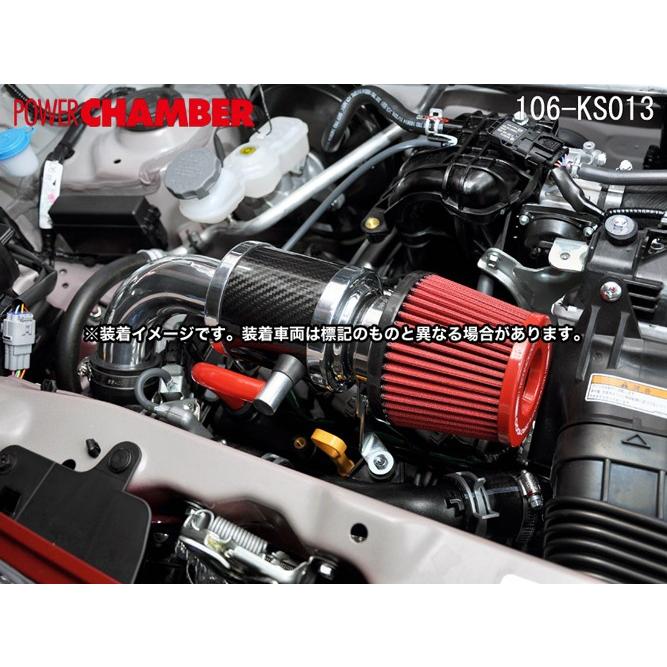 【零1000】パワーチャンバー for K-Car ハスラー(DBA-MR31S) R06A(ターボ) ブルー / エアクリーナー ZERO1000 ゼロ1000 ゼロセン 106-KS013B｜screate｜02