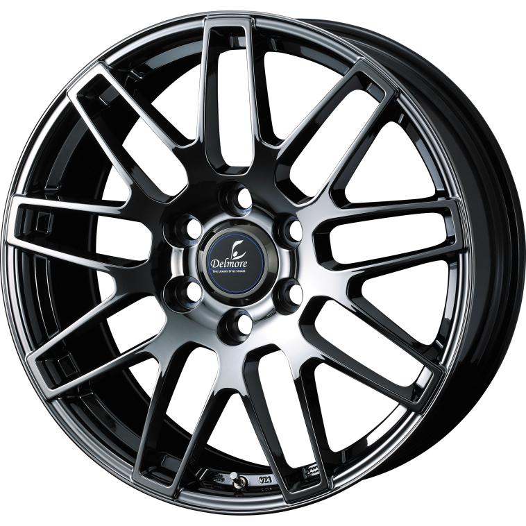 デルモア LC.S アルミホイール 1本 20x8.0 +55 6H 139.7 ( SBC 