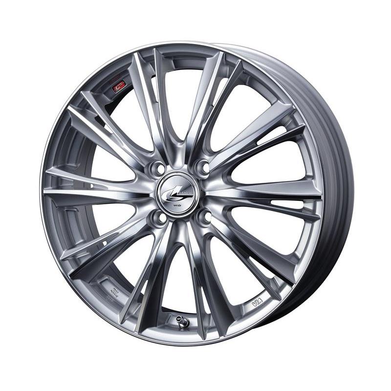 レオニスWX HSMC(ハイパーシルバー ミラーカット) アルミホイール