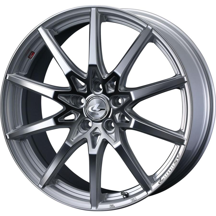 最新コレックション レオニス Sv アルミホイール 1本 17x7 0 42 114 3 5h Hsmc ハイパーシルバー ミラーカット 17インチ Leonis Sv お気にいる Jasaparalegal Co Id