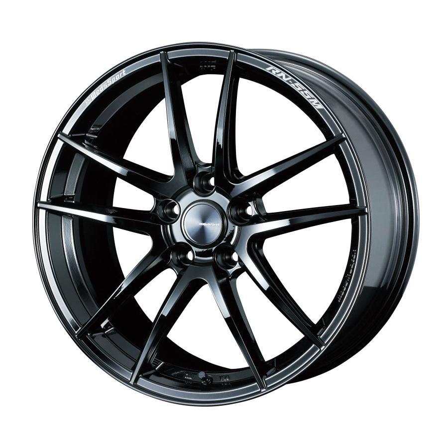 ウェッズスポーツ RN55M ホイール1本 18X7.5J 5H 114.3 +45 グロス 