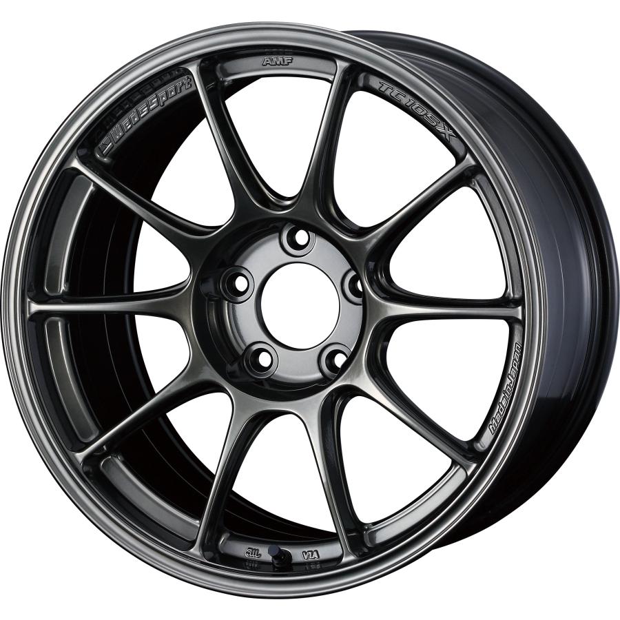 ウェッズスポーツ TC-105X ホイール1本 17X9.0J 5H 114.3 +35 EJチタン （EJ-TITAN） | 