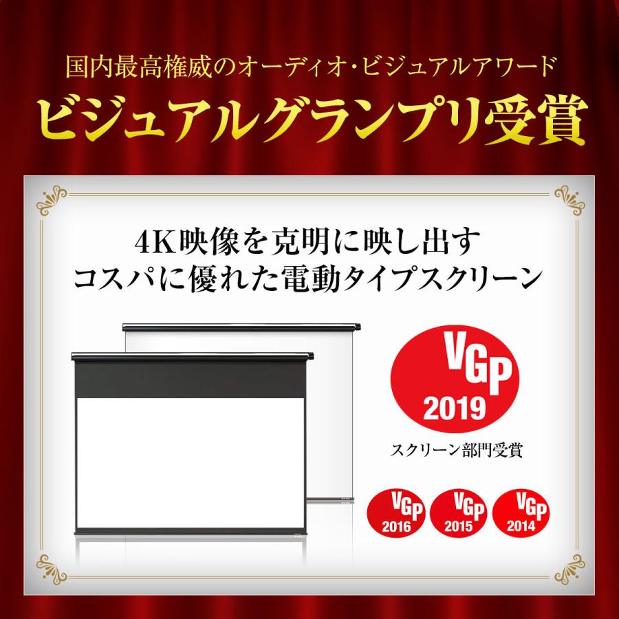 超安い】 シアターハウス プロジェクタースクリーン 電動スクリーン