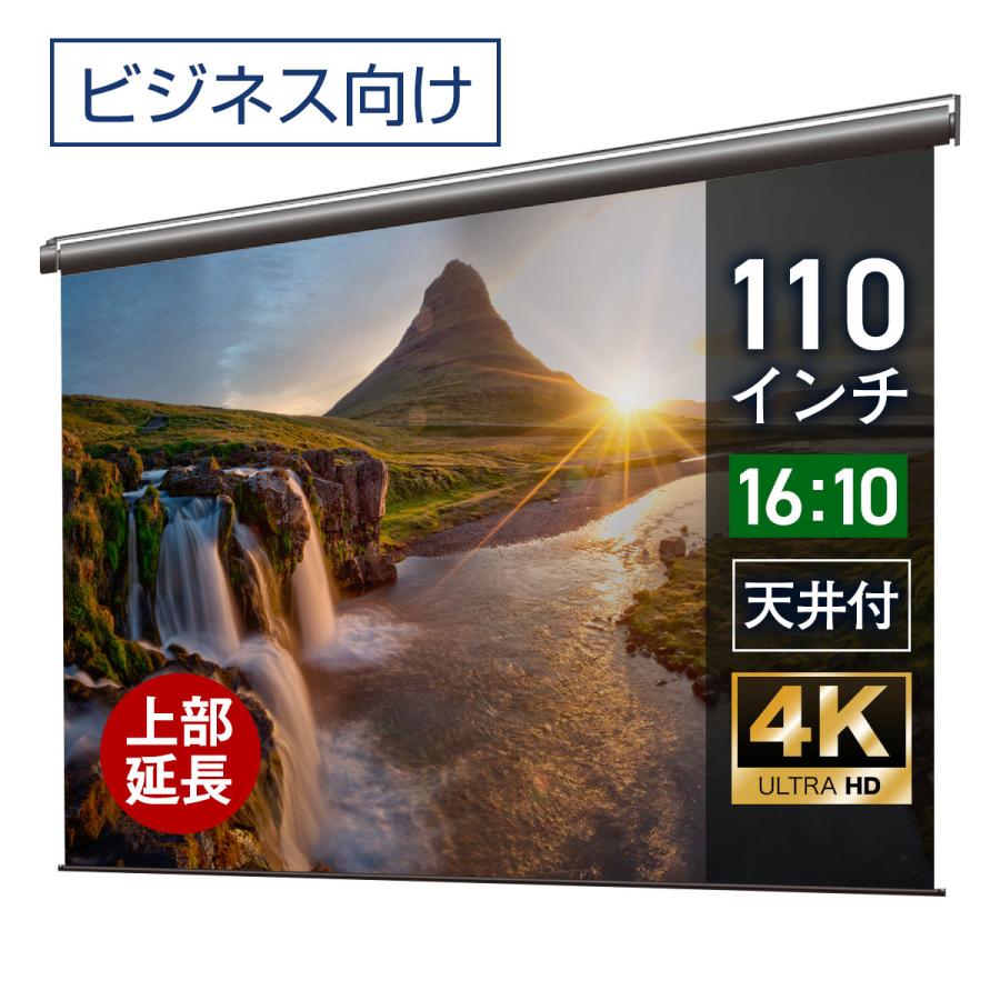 シアターハウス プロジェクタースクリーン 電動スクリーン ケースなし