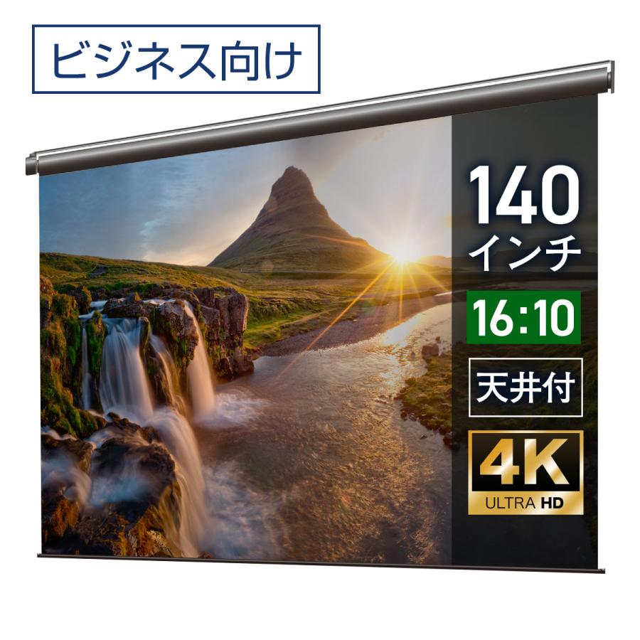 シアターハウス プロジェクタースクリーン 電動スクリーン ケースなし