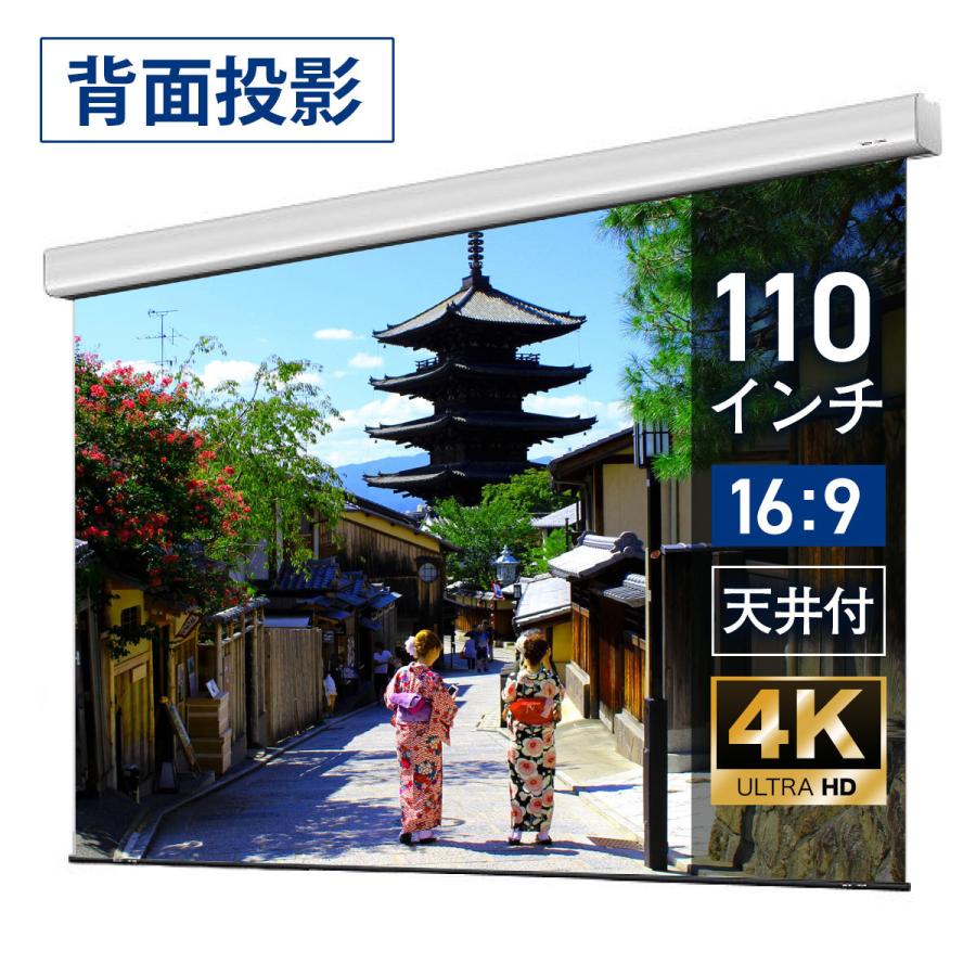 シアターハウス プロジェクタースクリーン 電動スクリーン ケースあり