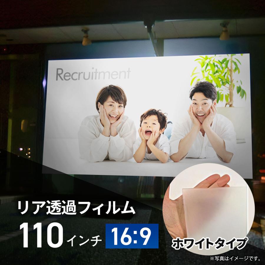 シアターハウス プロジェクタースクリーン リアプロジェクション(背面